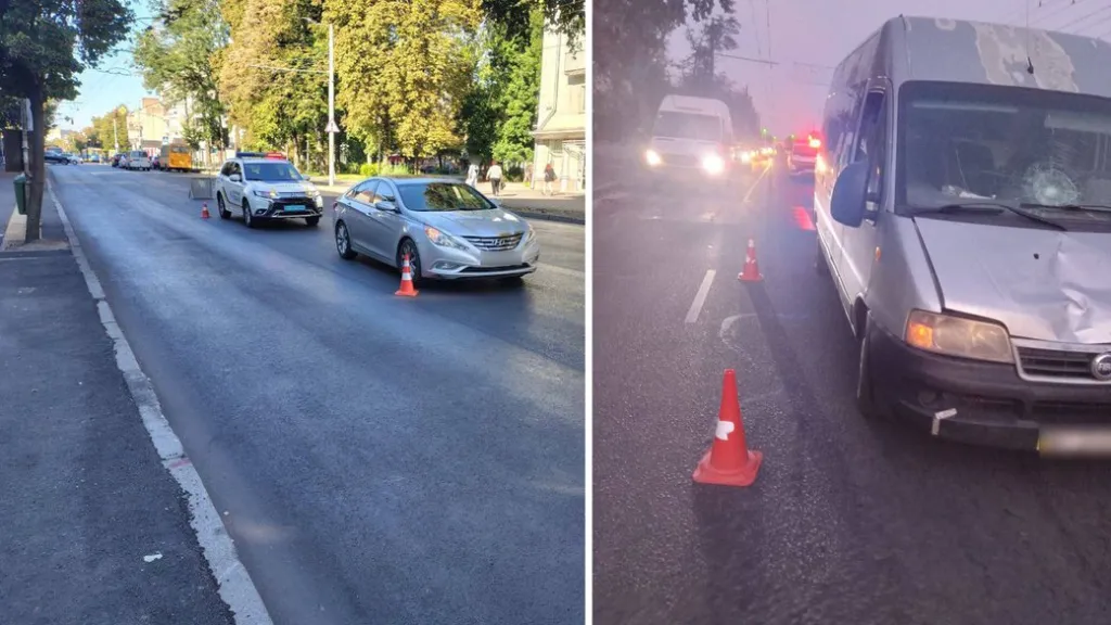 У центрі Житомира за добу сталися дві ДТП за участю пішоходів