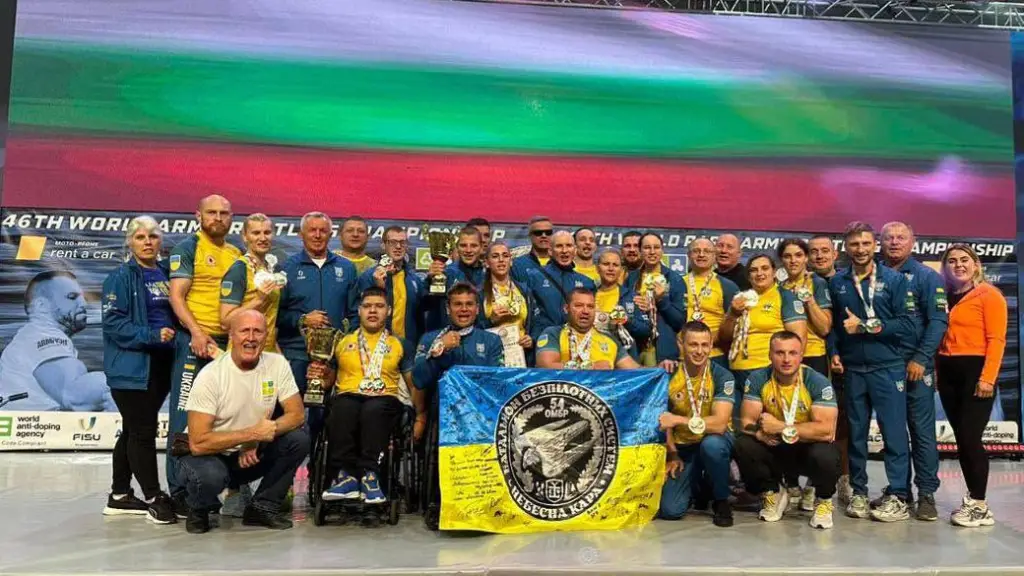 Житомирські параармрестлери вибороли 24 медалі на світовому чемпіонаті в Болгарії