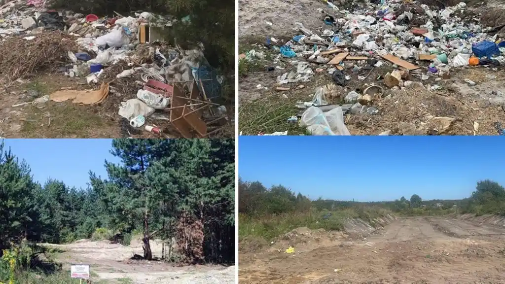 У Романівській та Чуднівській громадах ліквідували стихійні сміттєзвалища