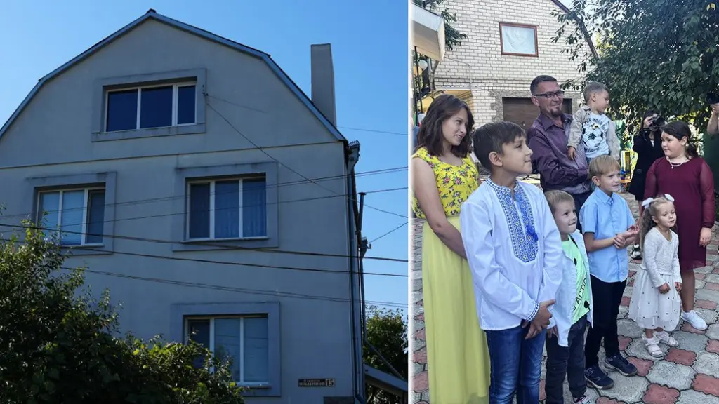 У Бердичеві відкрили новий будинок сімейного типу: багатодітна родина отримала триповерхову оселю