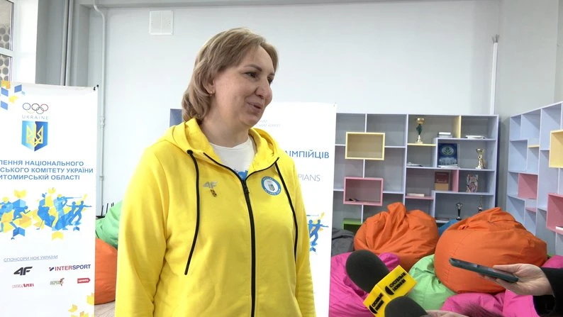 «Ми не здаємося, а боремося до останнього»: олімпійська чемпіонка Олена Підгрушна виступила на семінарі в Житомирі