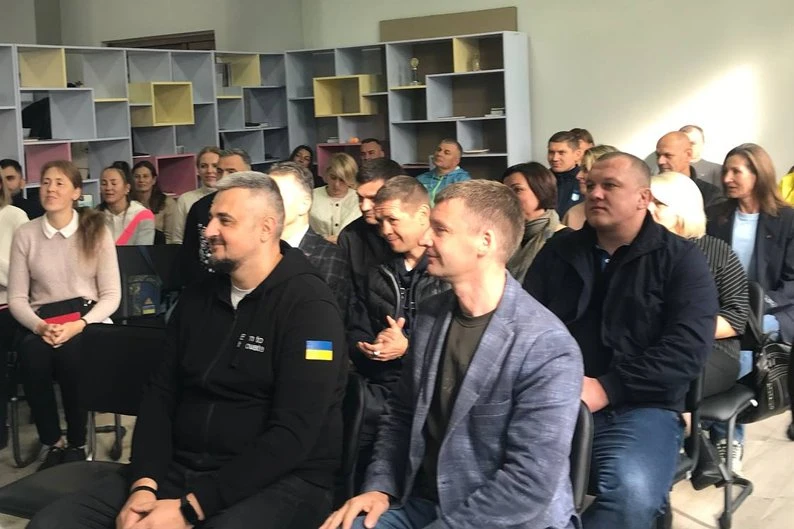 «Ми не здаємося, а боремося до останнього»: олімпійська чемпіонка Олена Підгрушна виступила на семінарі в Житомирі