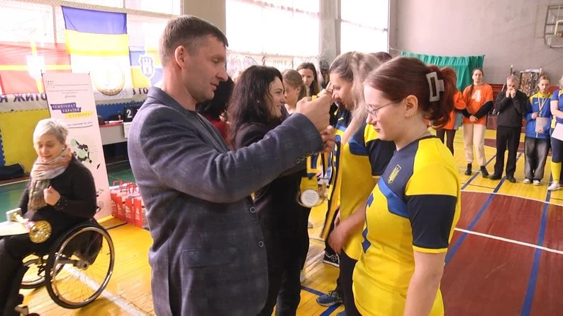Житомирська команда здобула перемогу на чемпіонаті України з голболу серед жінок із порушенням зору
