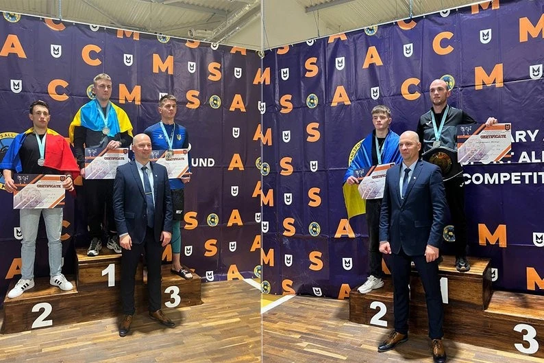 Курсанти з Житомира вибороли світове золото на чемпіонаті з військово-спортивних багатоборств