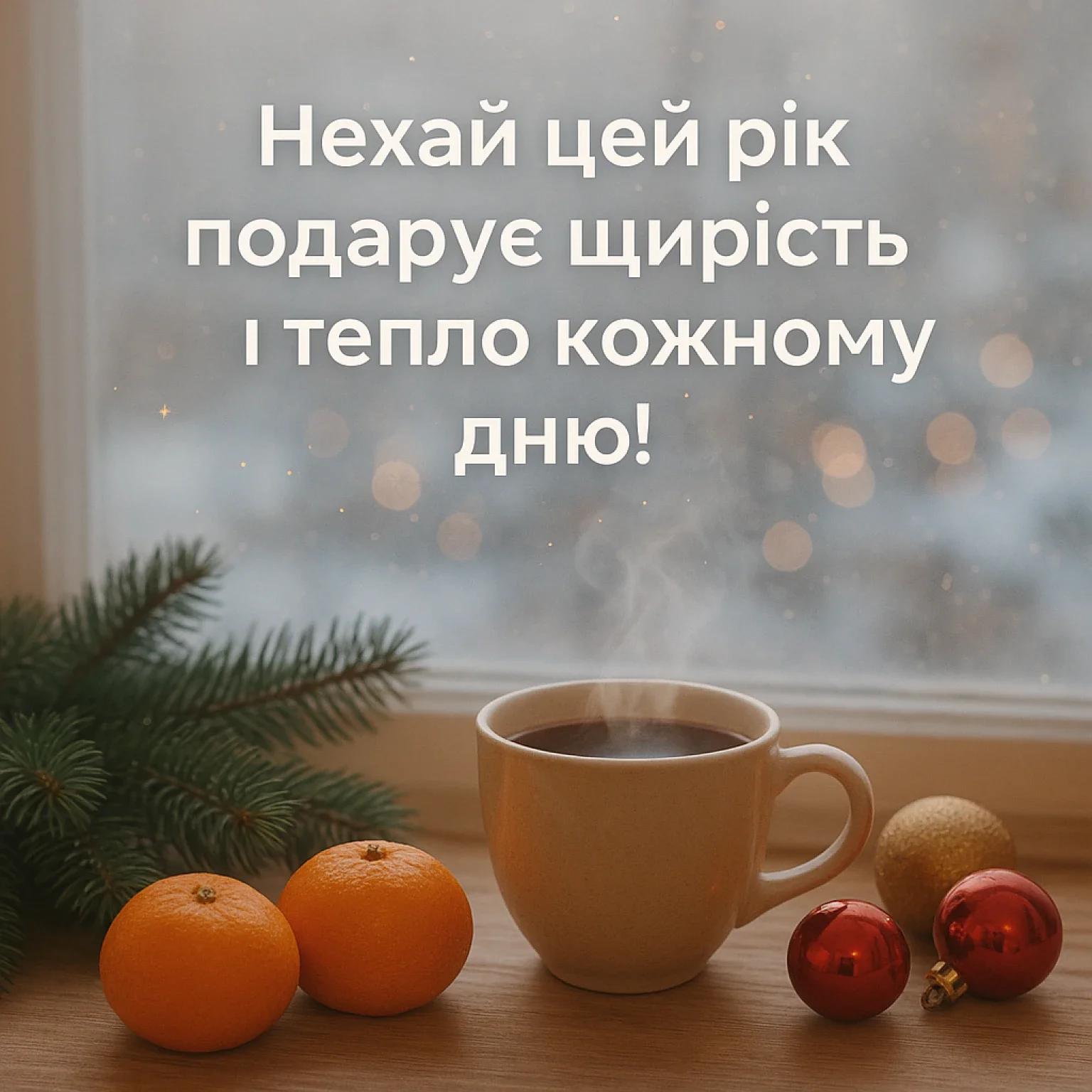Привітання з прийдешнім новим роком 2026