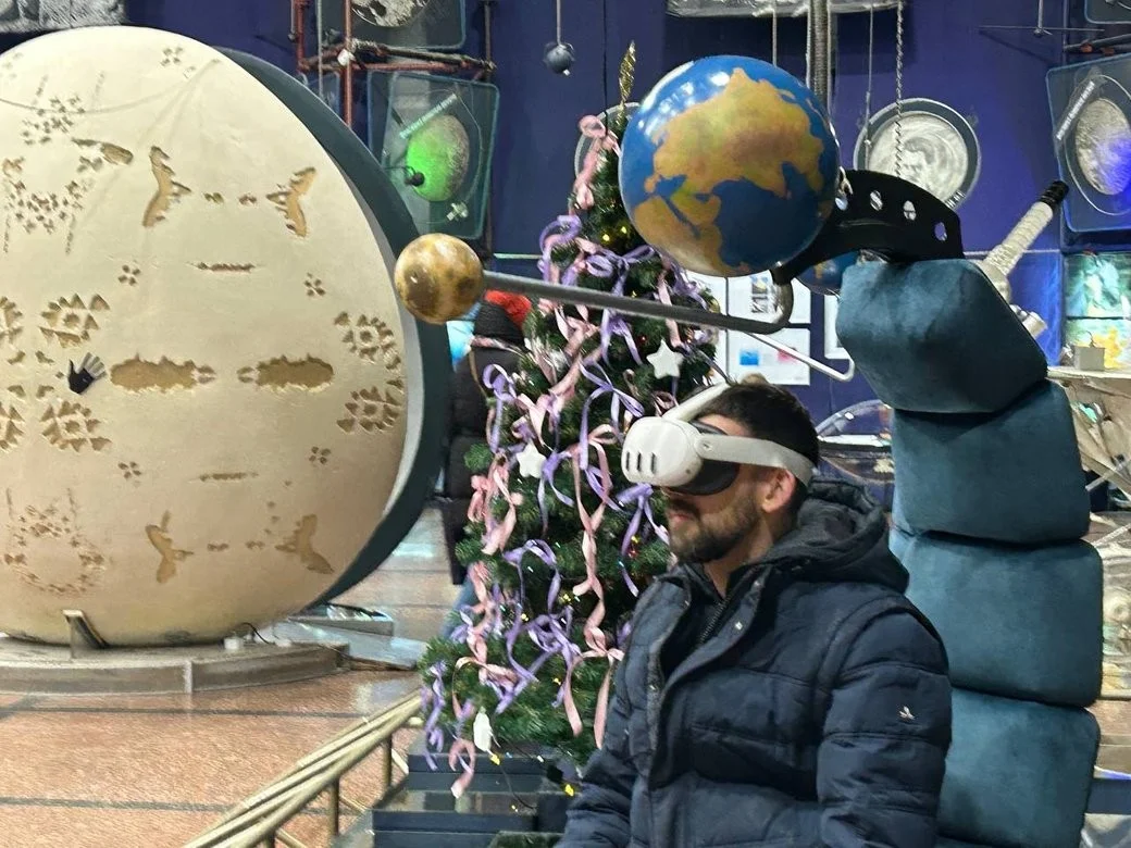 Космос ближче, ніж здається: у житомирському музеї Корольова запустили голограми і VR