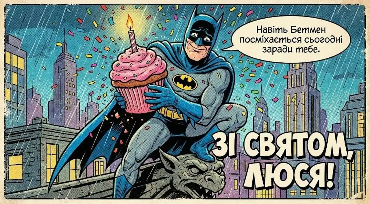 Привітання з днем народження для Люсі