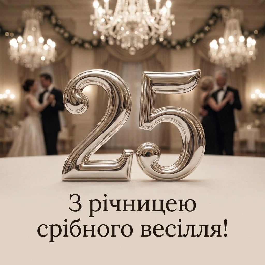 25 років весілля: картинки