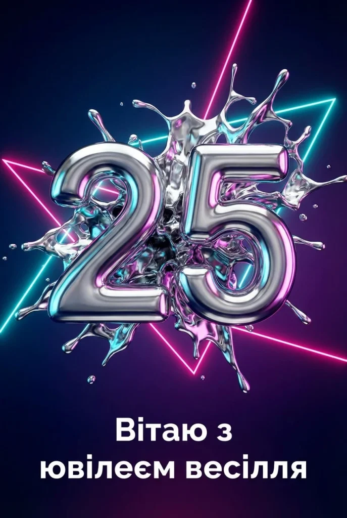 25 років весілля: картинки