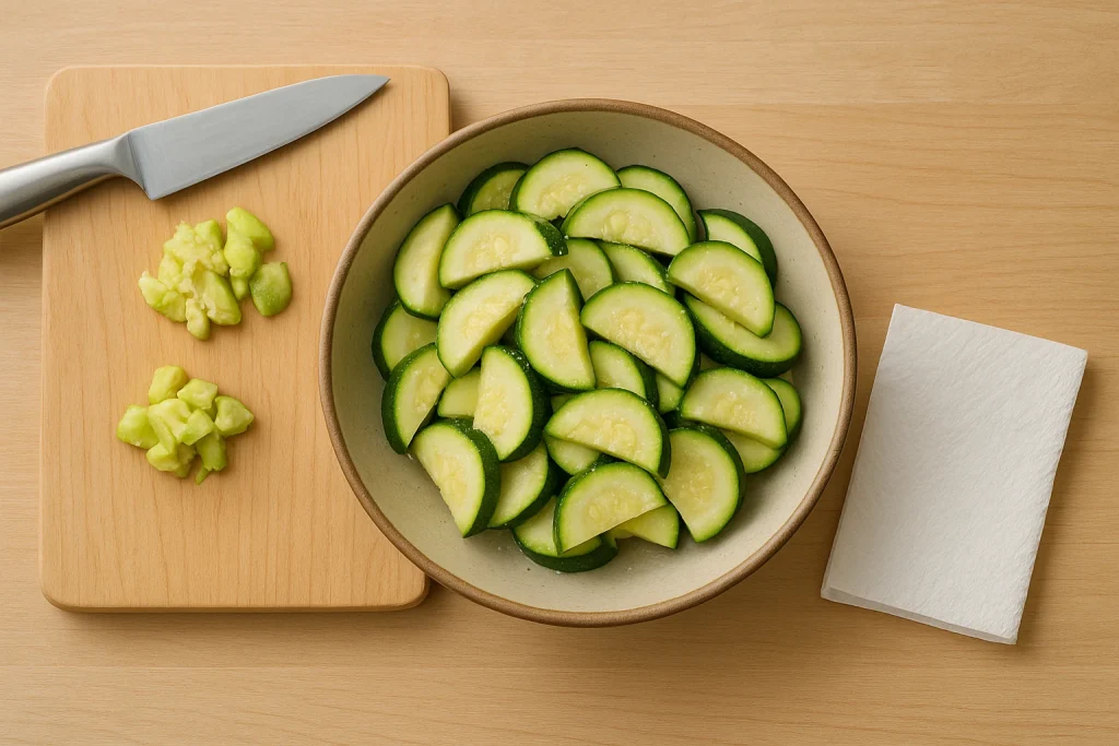 рецепт кабачков в духовке