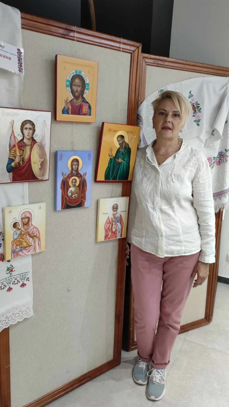 Близько восьмисот ікон за два десятиліття: шлях житомирської мисткині Алли Волошиної