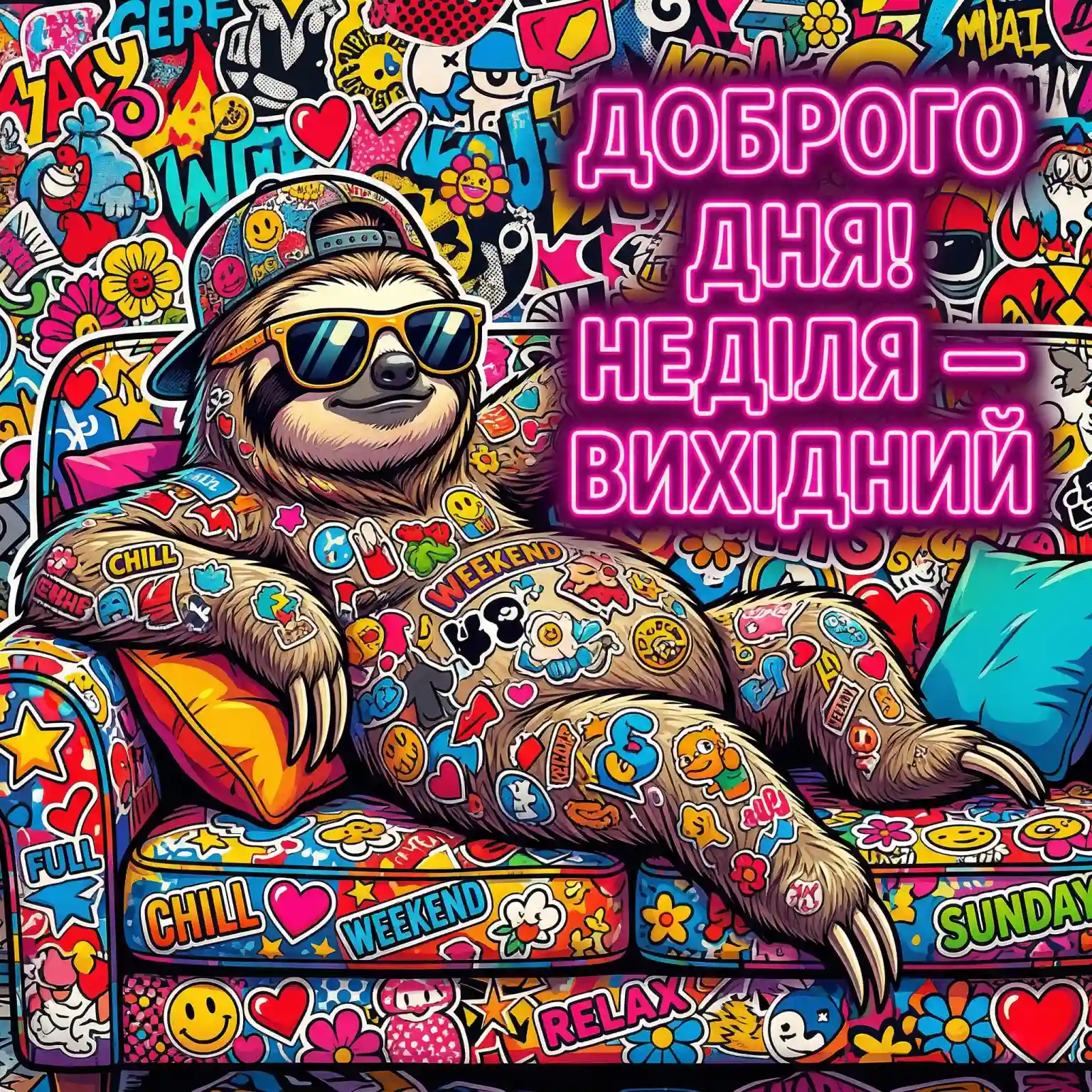 Доброго дня неділі: прикольні картинки та душевні вітання для гарного настрою