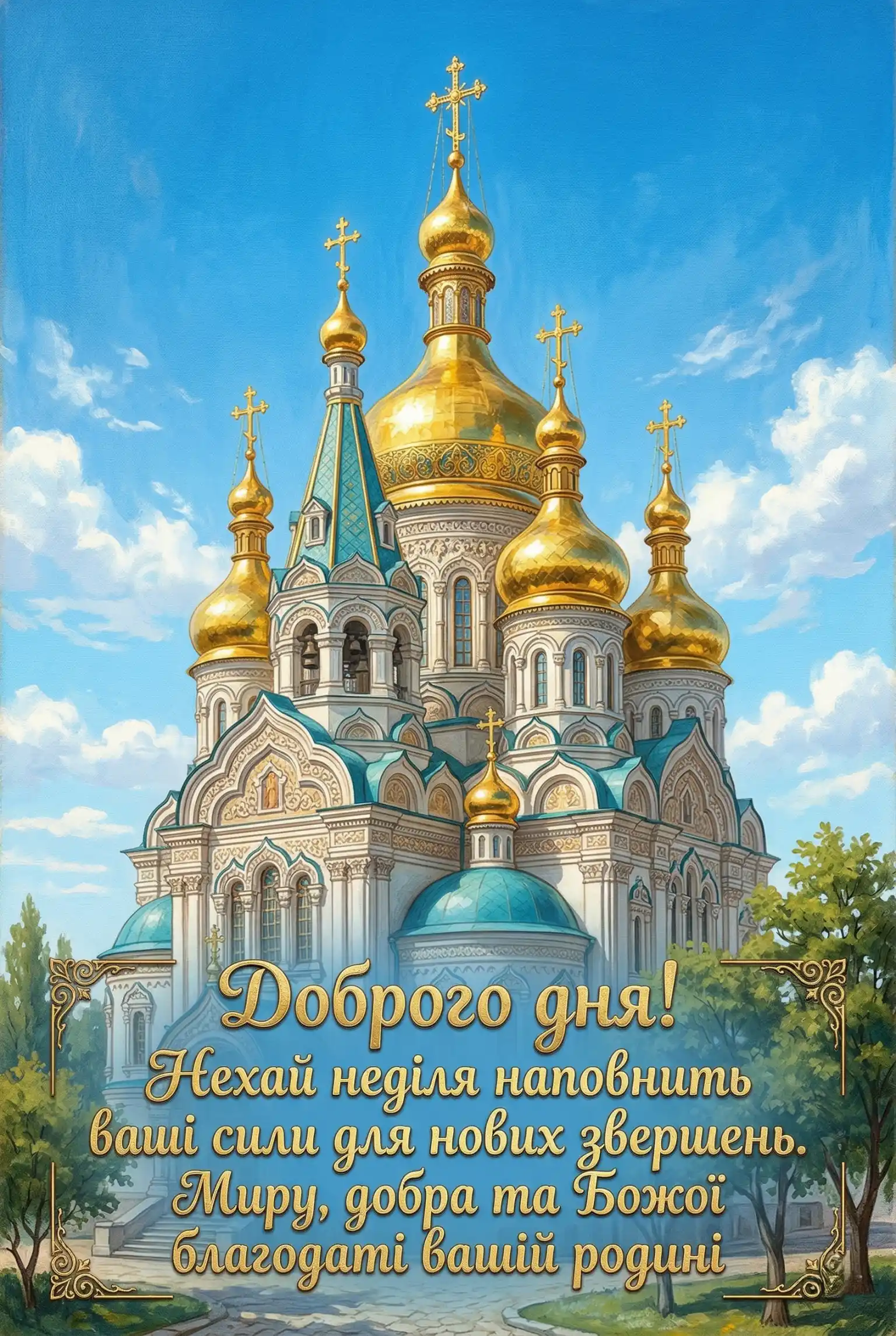 Доброго дня неділі: прикольні картинки та душевні вітання для гарного настрою