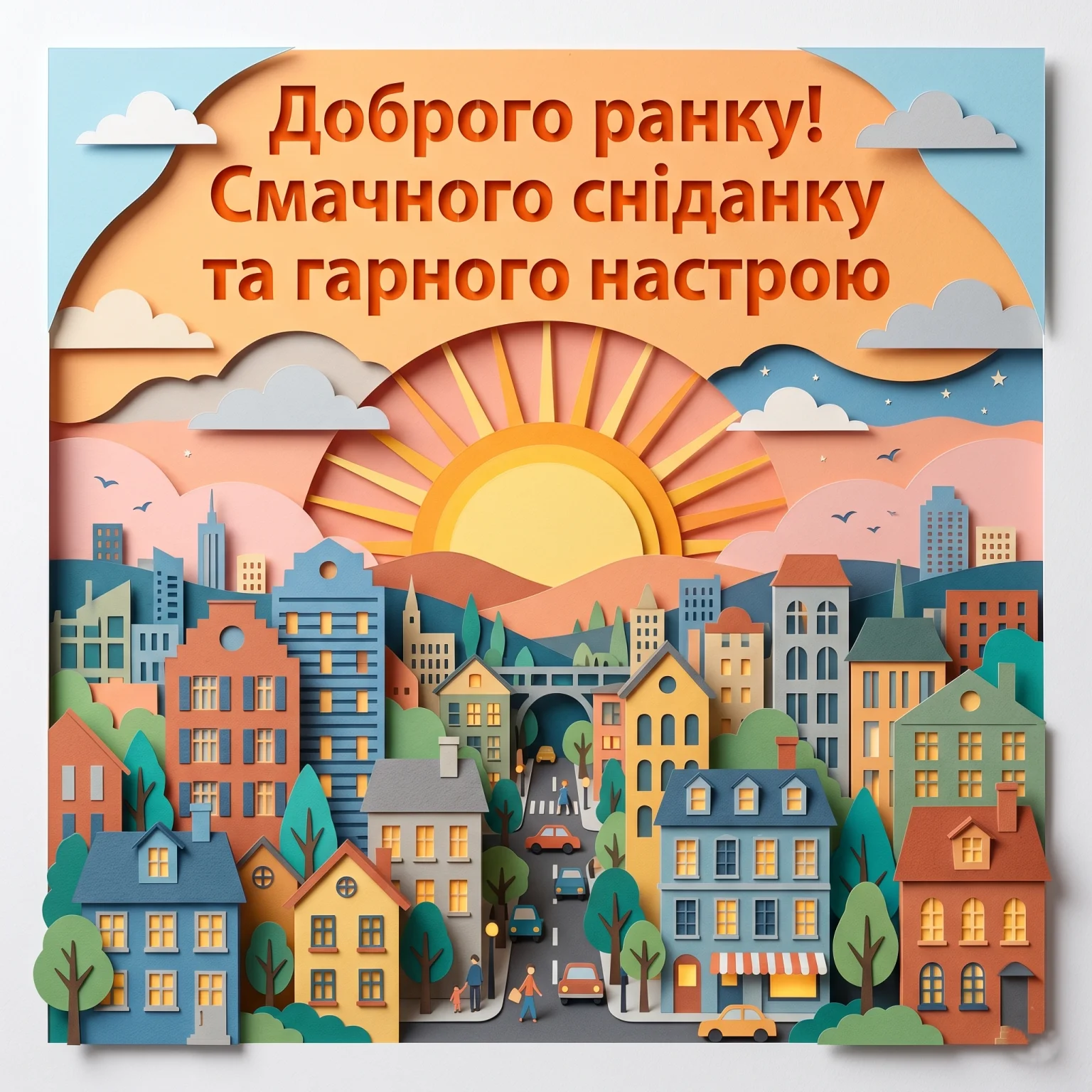 Картинки гарного дня, доброго ранку та побажання мирного неба: душевна добірка для найрідніших
