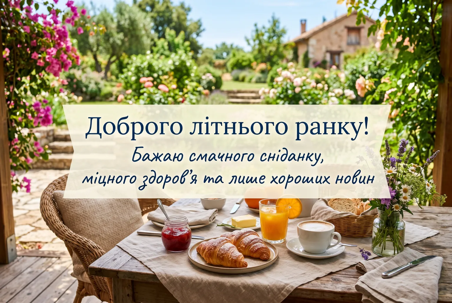 Прикольні картинки з добрим літнім ранком для чудового настрою