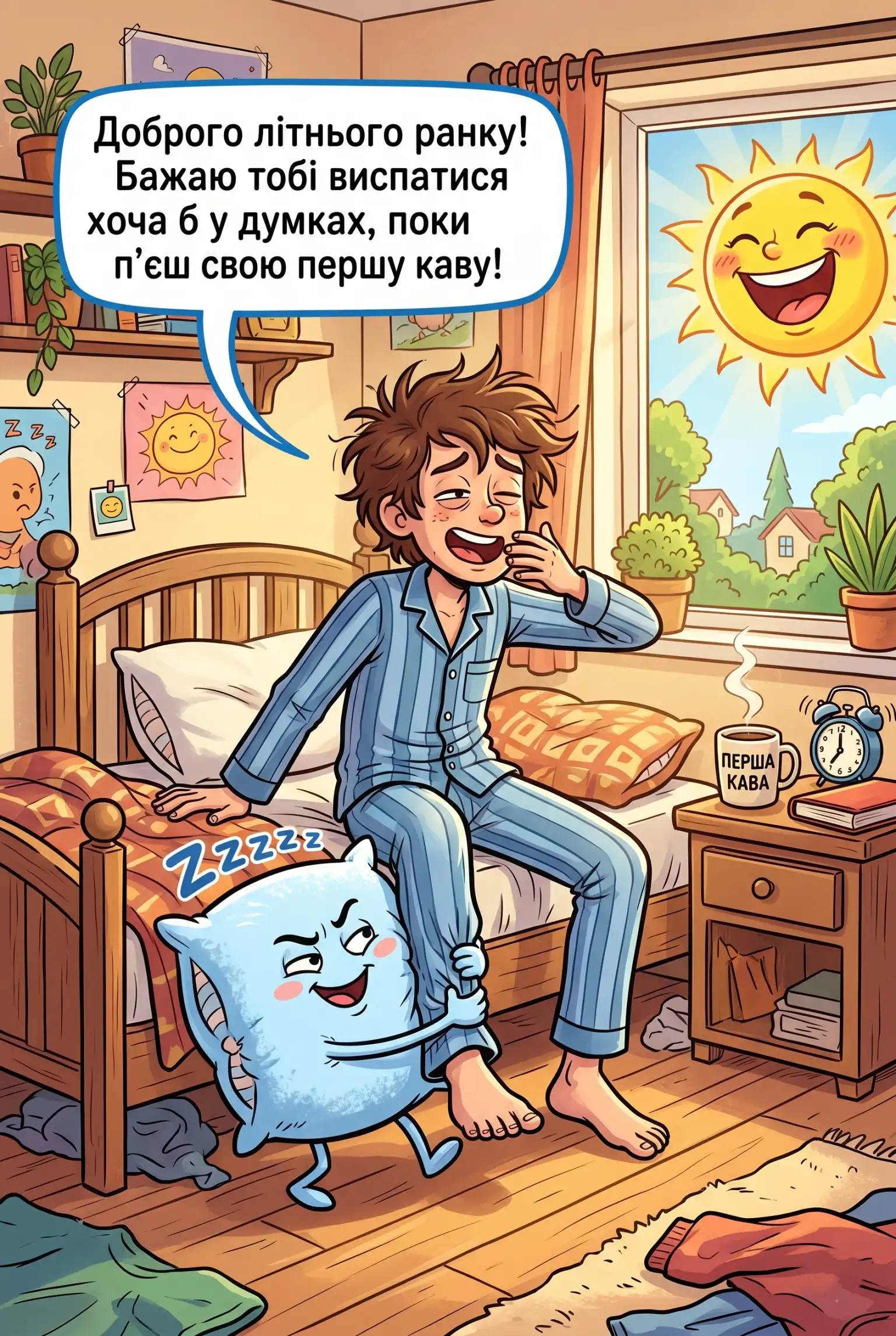 Прикольні картинки з добрим літнім ранком для чудового настрою