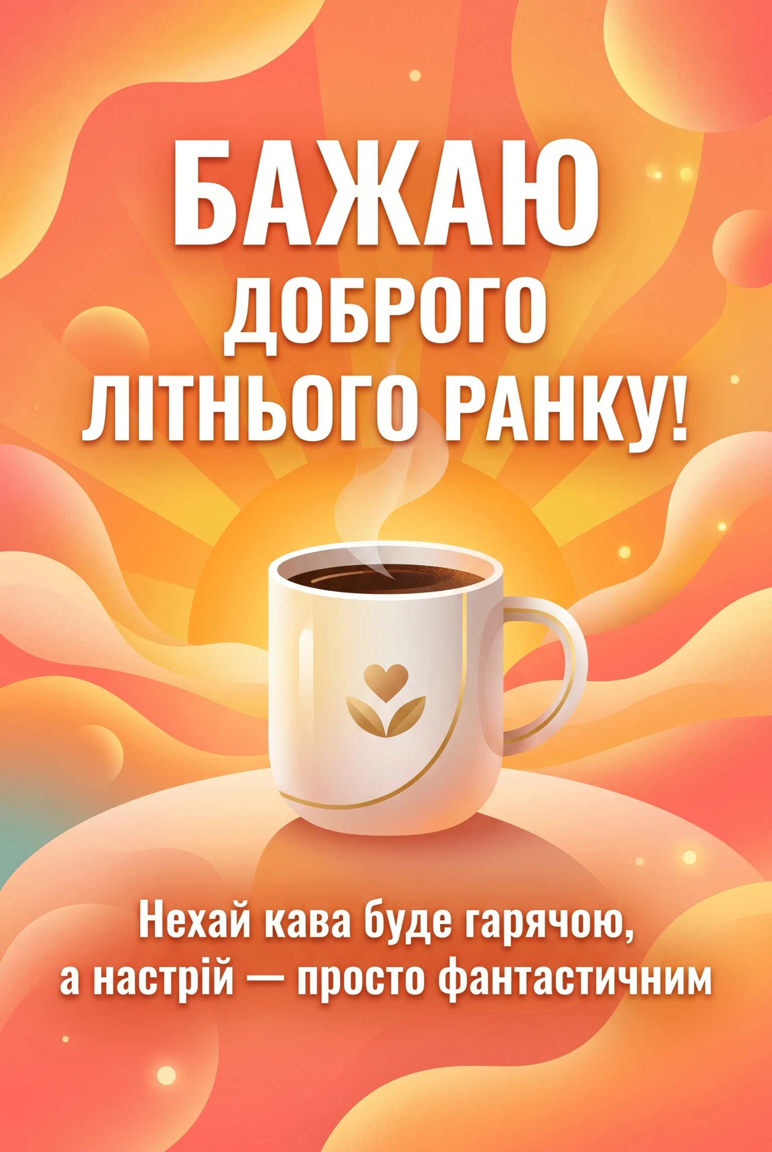 Прикольні картинки з добрим літнім ранком для чудового настрою