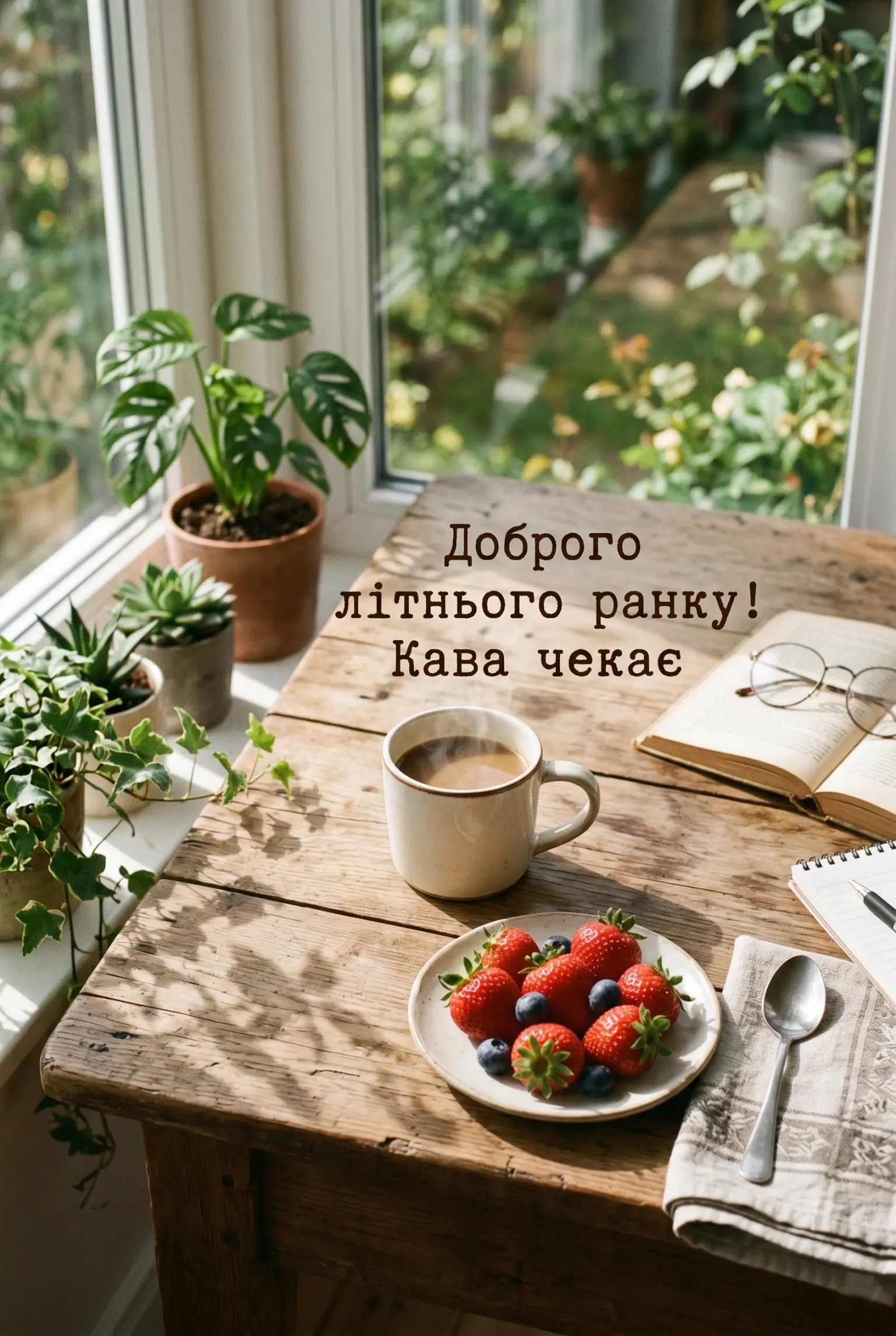 Прикольні картинки з добрим літнім ранком для чудового настрою