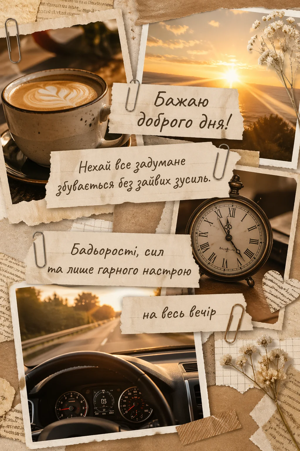 Доброго дня: картинки для чоловіків зі стилем та гарним настроєм