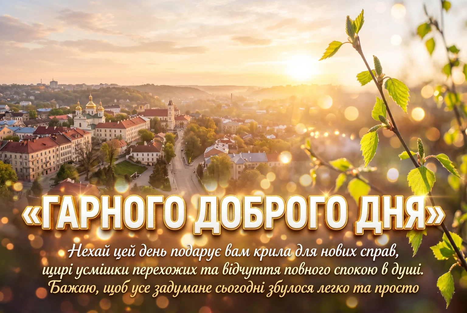 Гарного доброго дня: душевні побажання та красиві картинки для чудового настрою