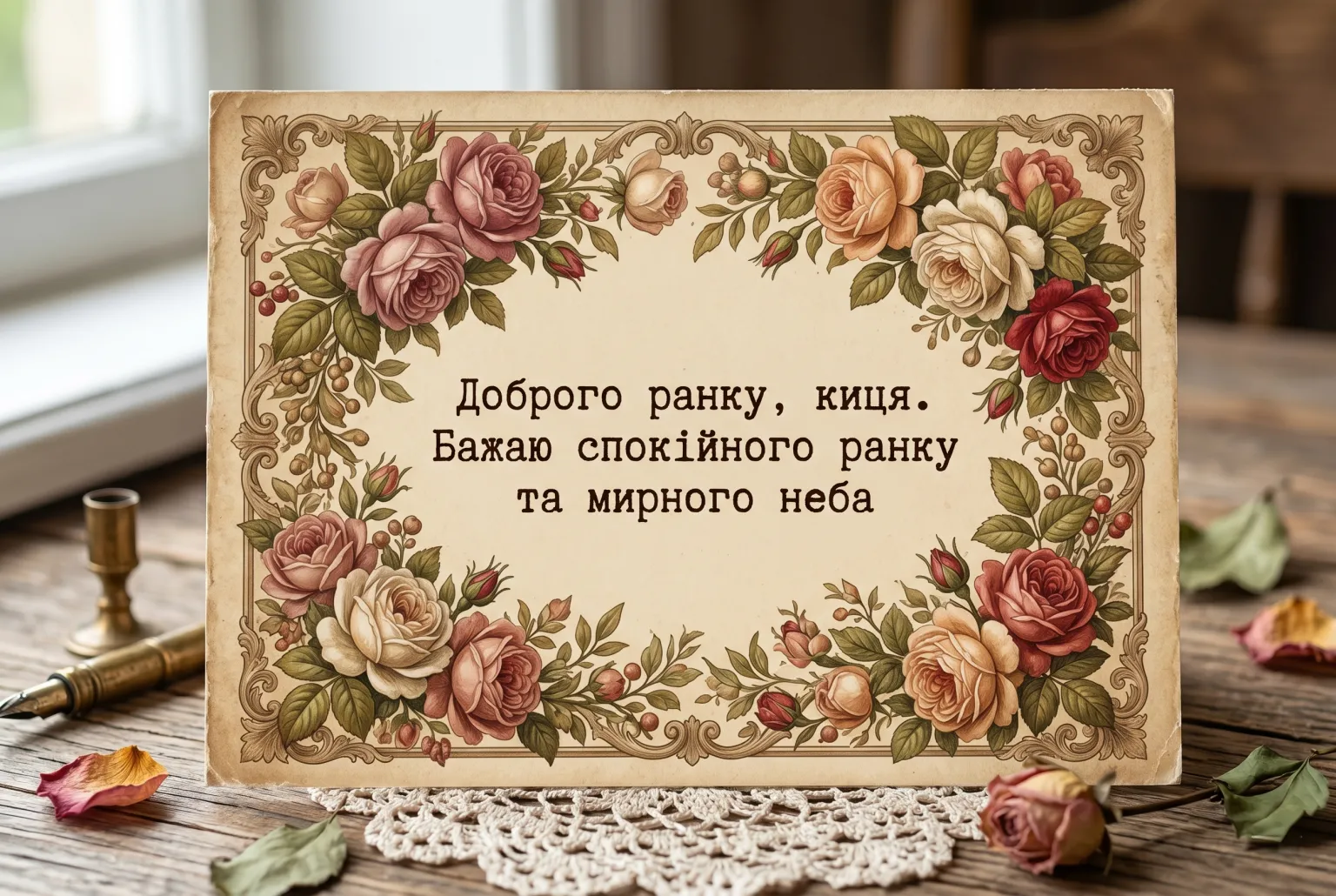Доброго ранку, кицю: найтепліші листівки та ніжні побажання для особливої людини
