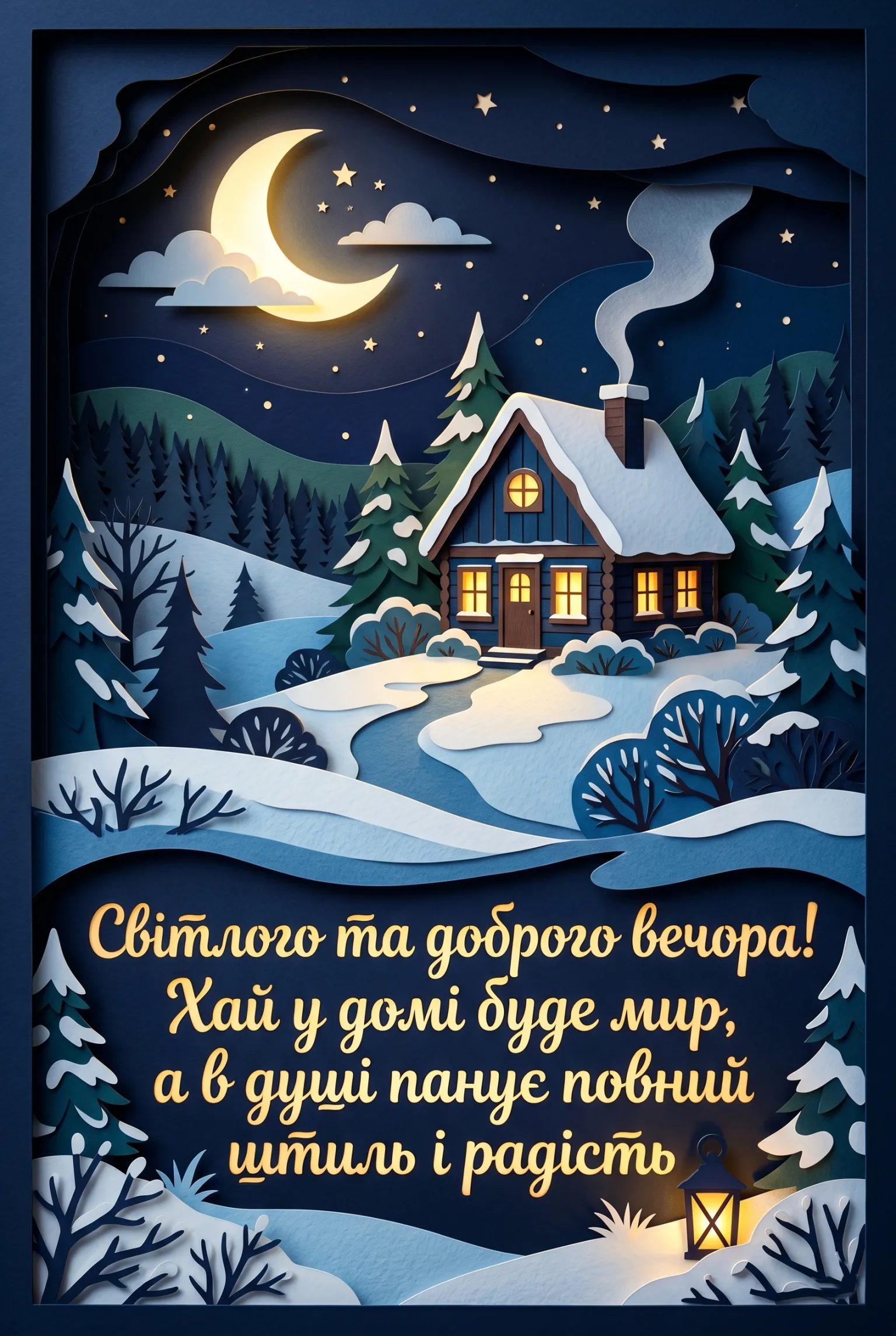 Доброго вечора: затишні картинки та щирі побажання для душевного відпочинку