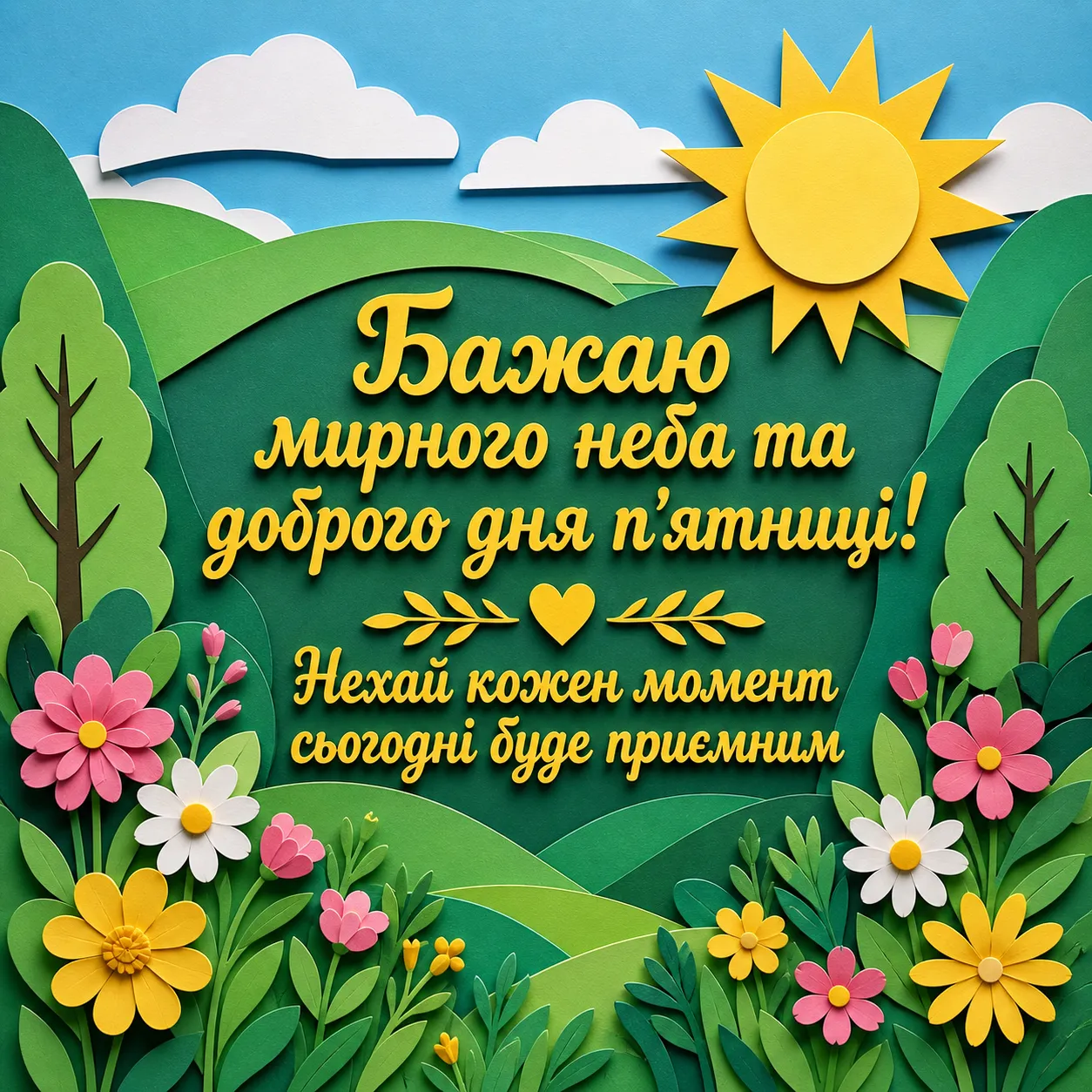 Доброго дня п’ятниці: картинки та яскраві листівки для чудового настрою