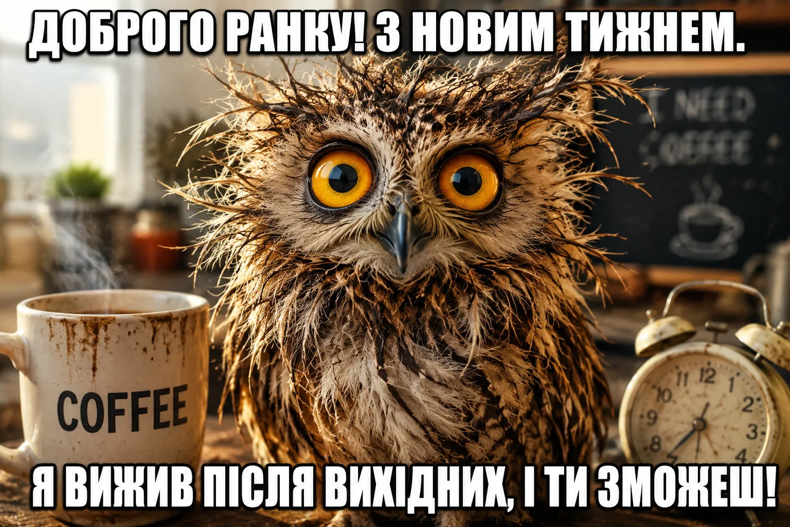 З новим тижнем, доброго ранку: душевні картинки та найкращі побажання для гарного настрою