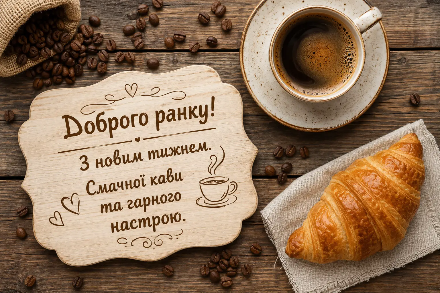 З новим тижнем, доброго ранку: душевні картинки та найкращі побажання для гарного настрою