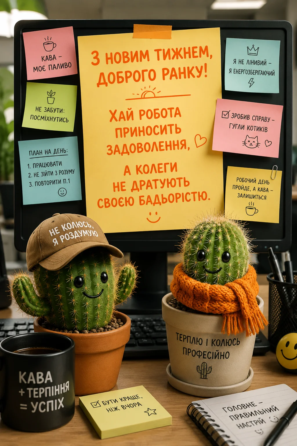 З новим тижнем, доброго ранку: душевні картинки та найкращі побажання для гарного настрою