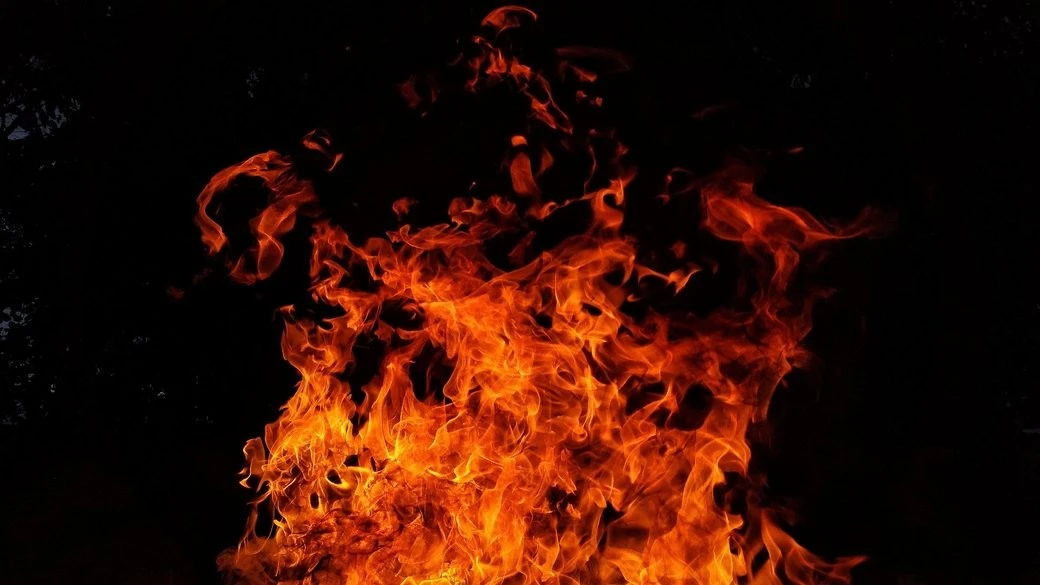 Пожежа на Польовій у Житомирі: вогонь із гаража охопив житловий будинок