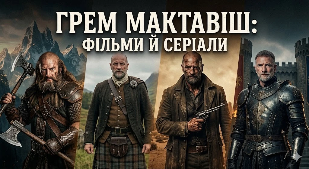 Кращі фільми й серіали Ґрема Мак-Тевіша