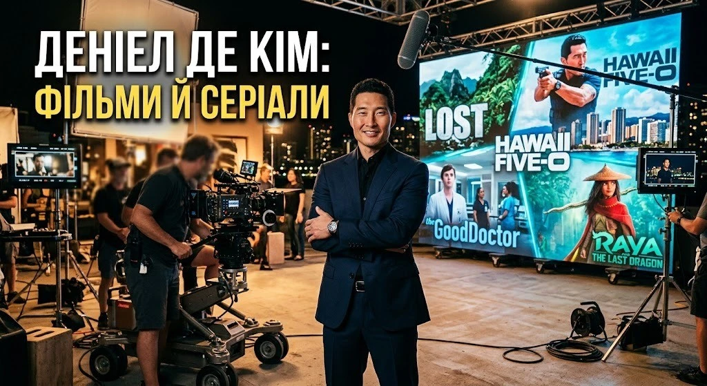 Деніел Де Кім: фільми й серіали за роками