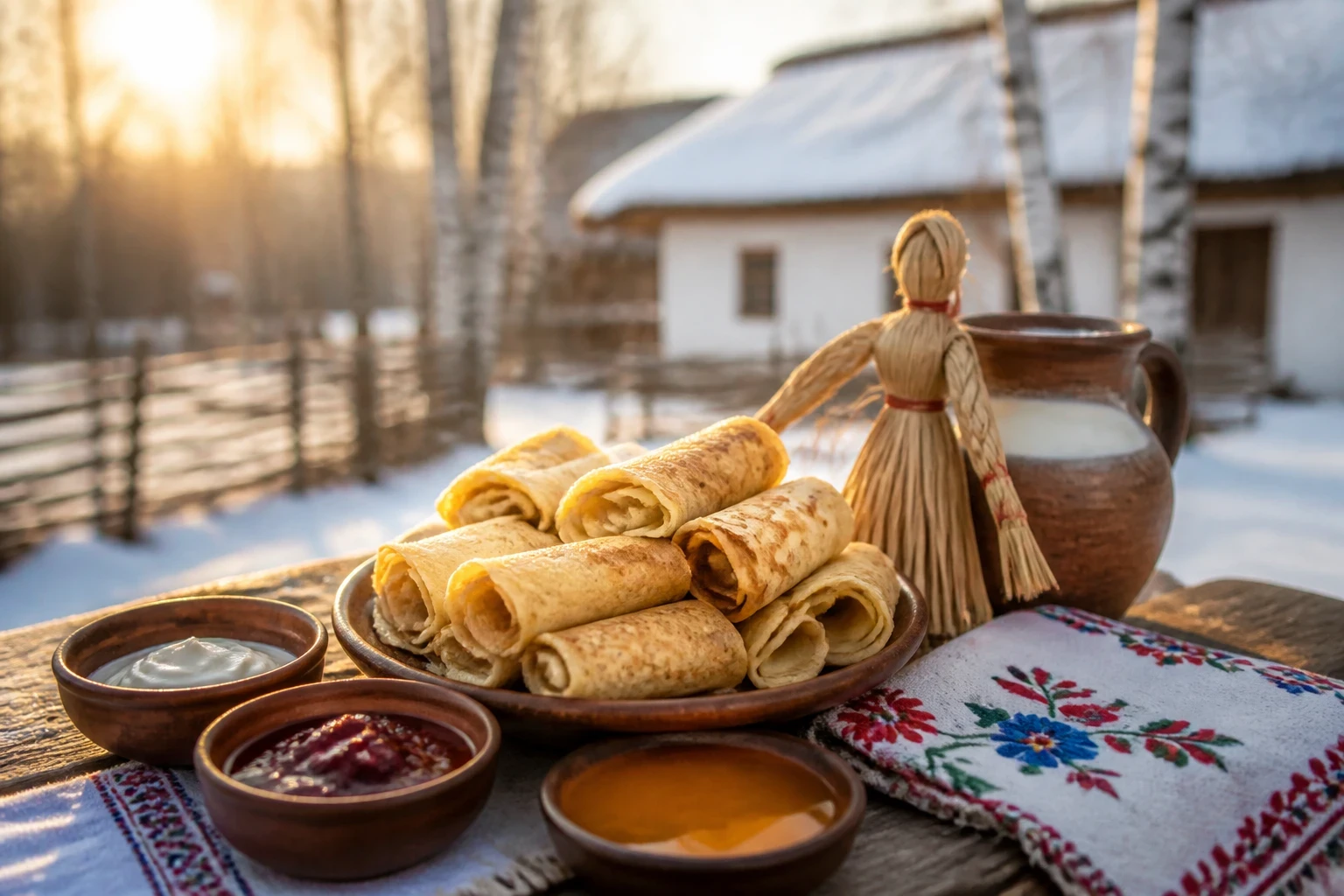 Привітання з Масляною українською