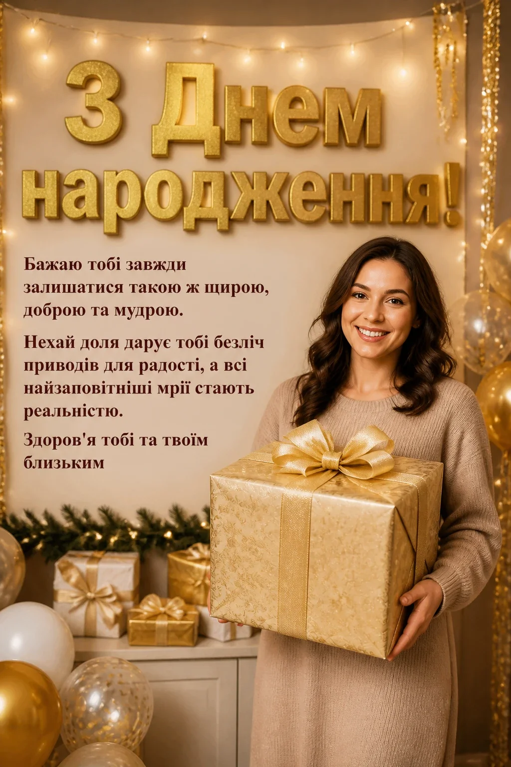привітання для куми з днем народження