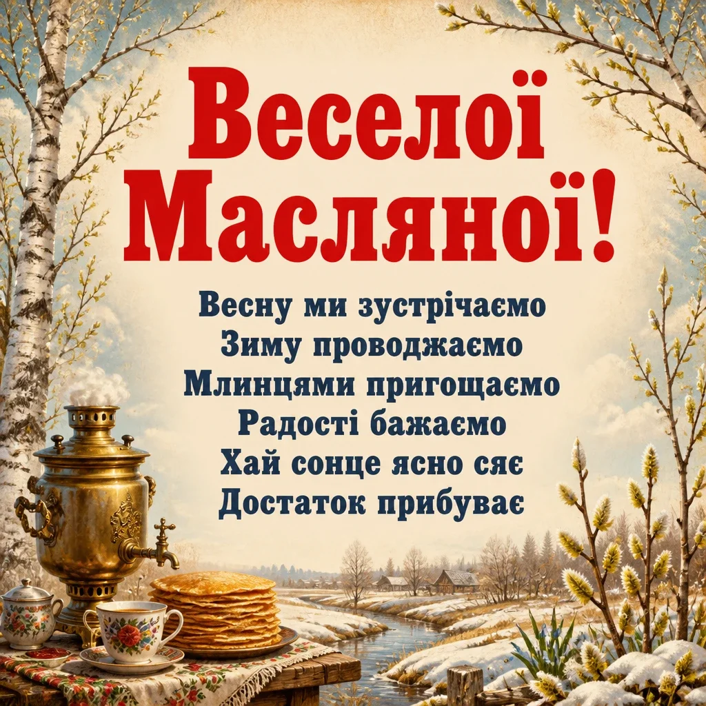 привітання з масляною українською привітання з масляною українською
