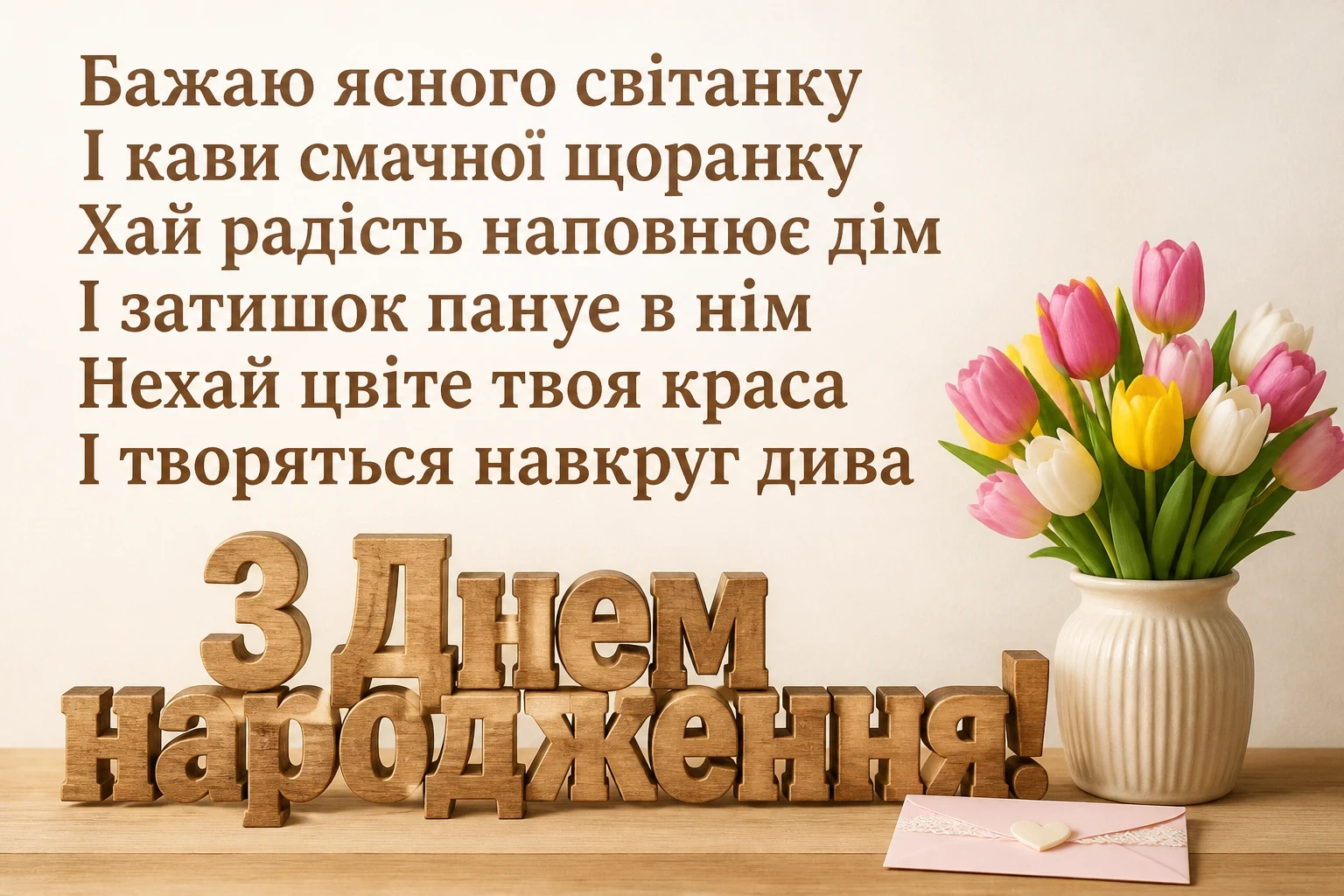 привітання подрузі з днем народження своїми словами