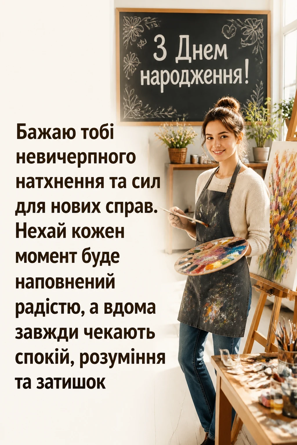 привітання подрузі з днем народження своїми словами