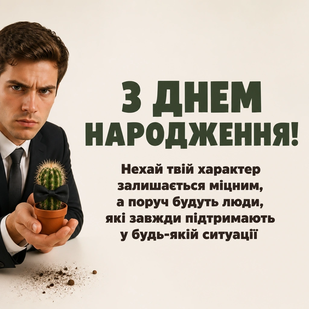 привітання хлопця з днем народження