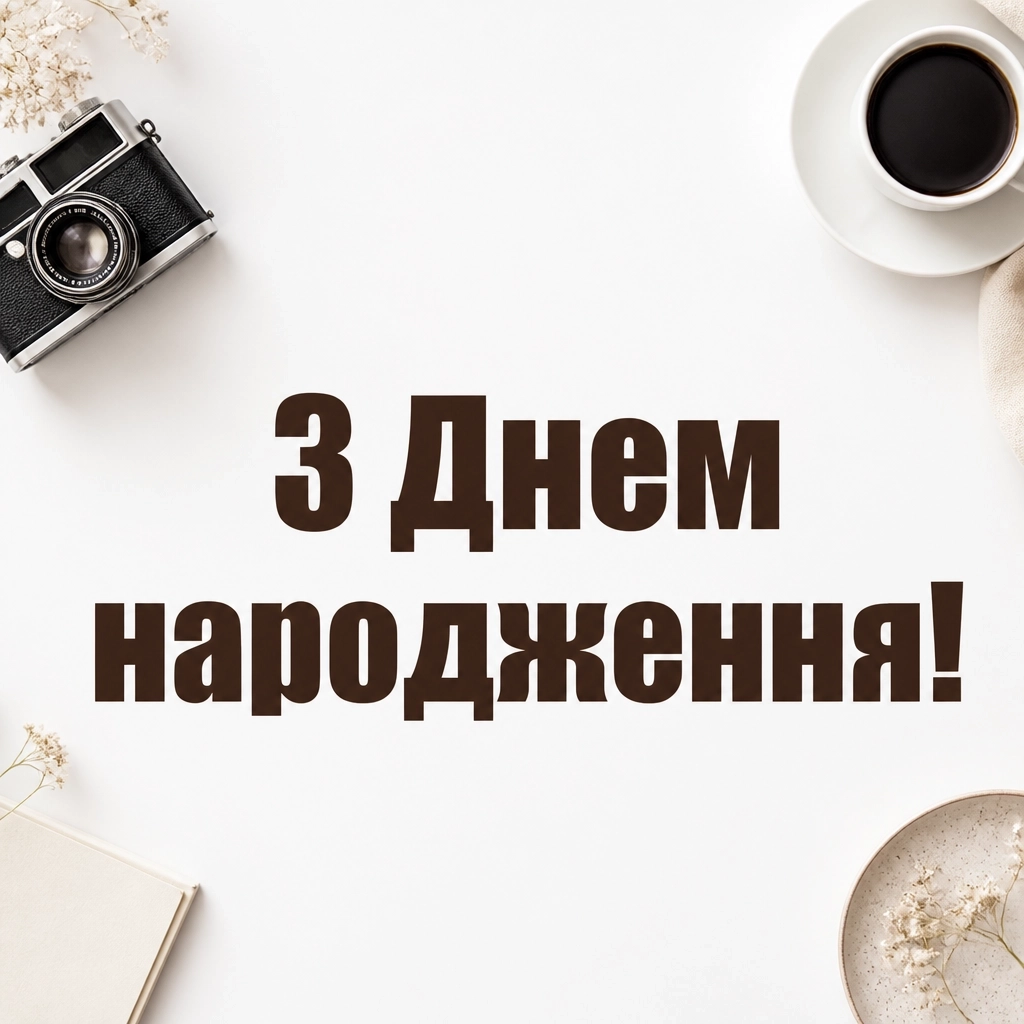 привітання хлопця з днем народження