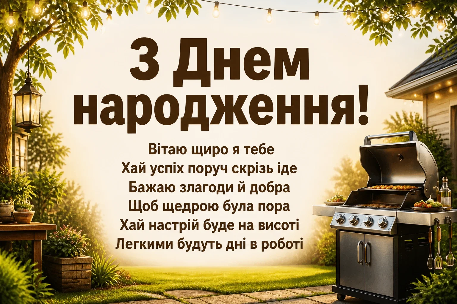 привітання хлопця з днем народження