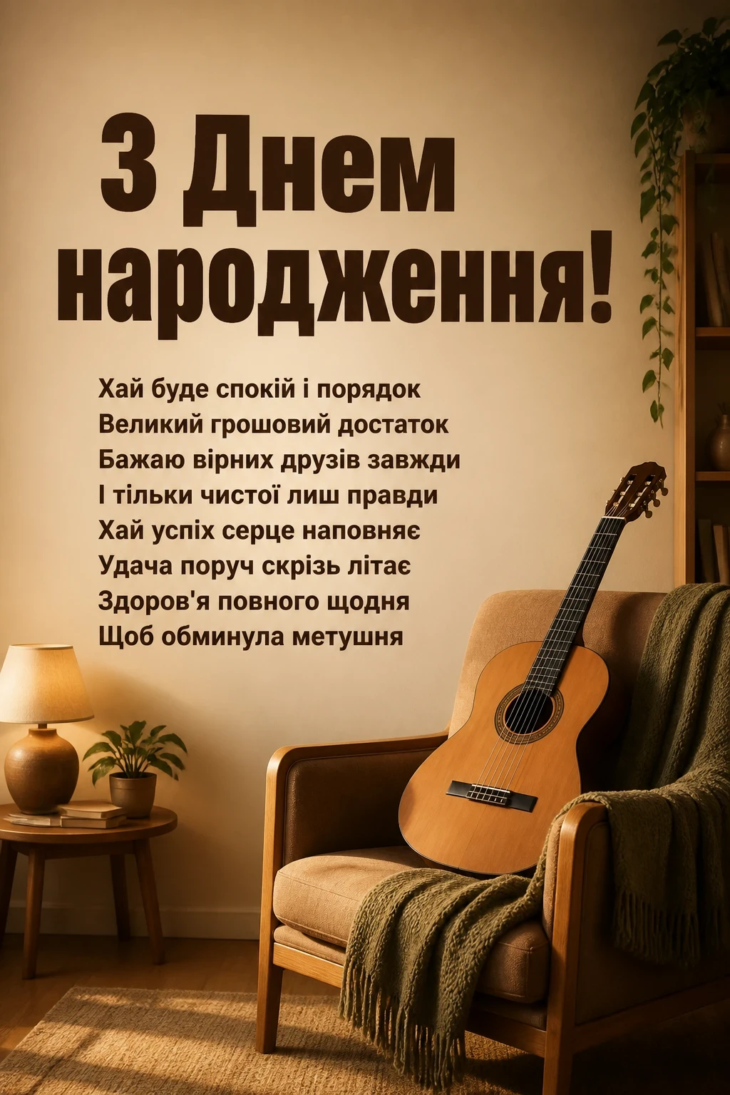 привітання хлопця з днем народження