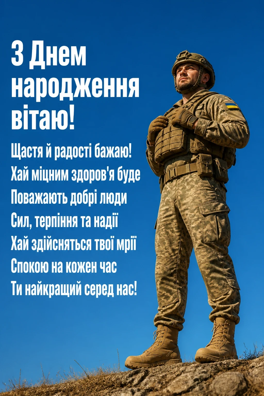 привітання з днем народження військового під час війни привітання з днем народження військового під час війни