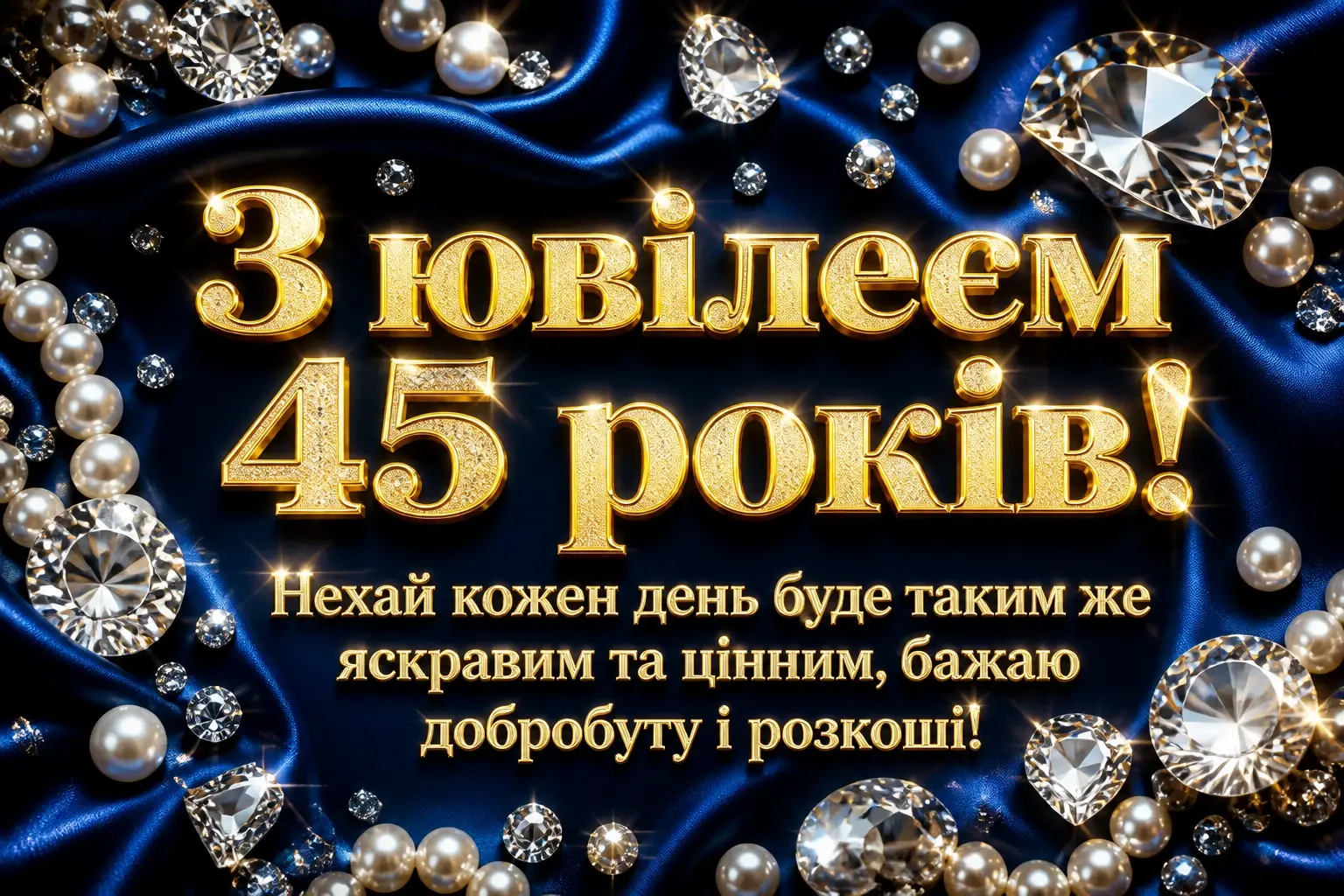 ювілеєм привітання з 45-річчям ювілеєм привітання з 45-річчям