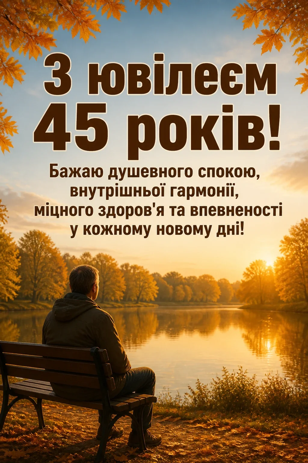 ювілеєм привітання з 45-річчям ювілеєм привітання з 45-річчям