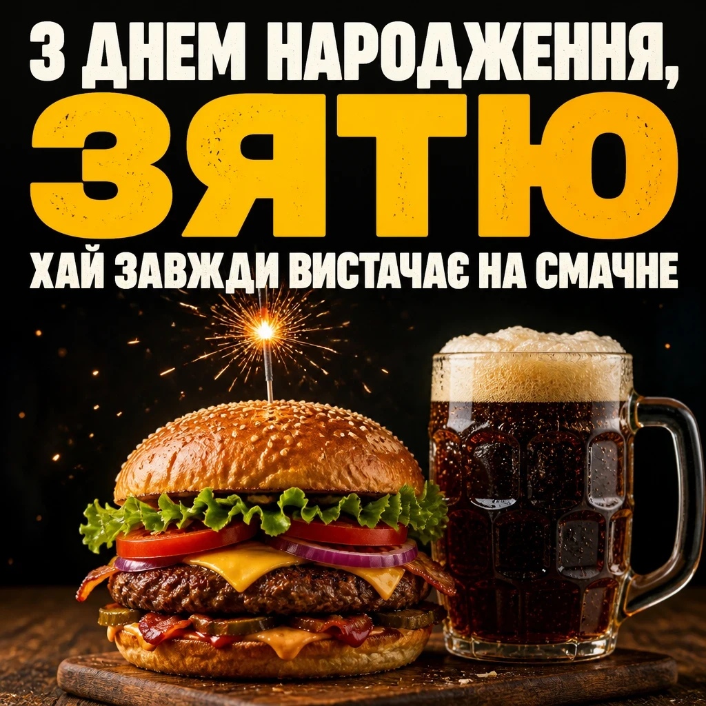 привітання для зятя
