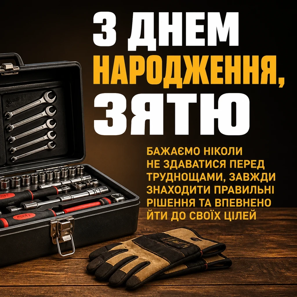 привітання для зятя