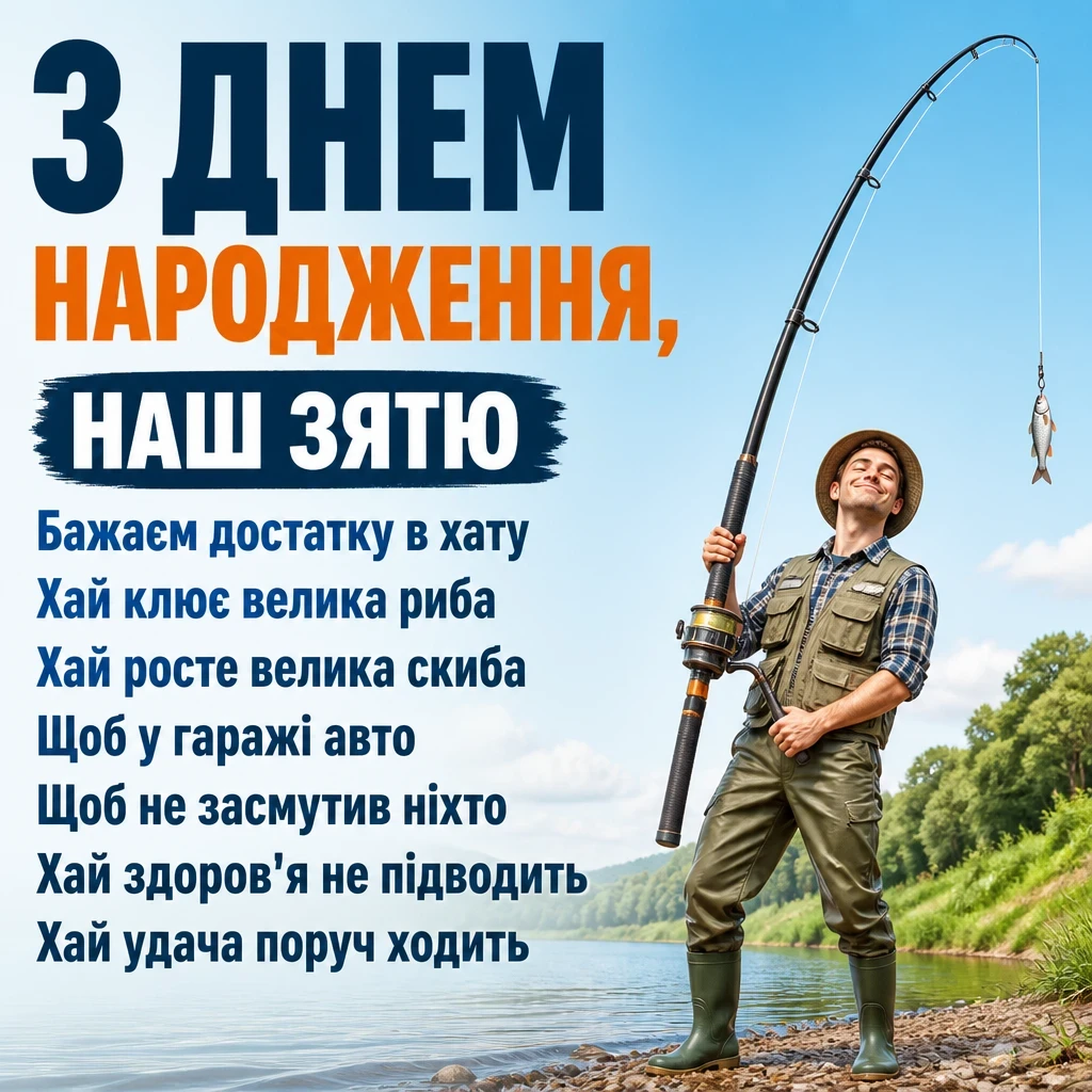 привітання для зятя