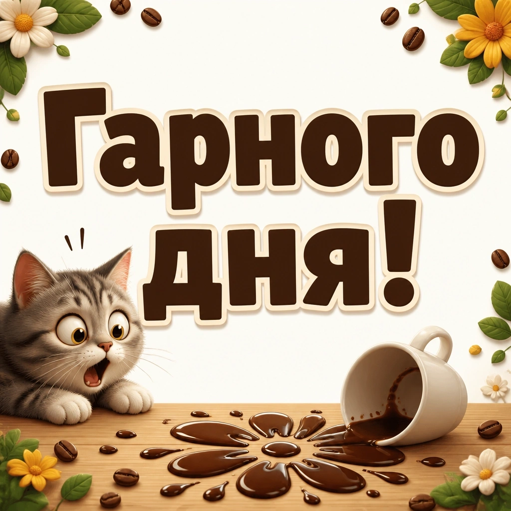 листівки, привітання на кожен день