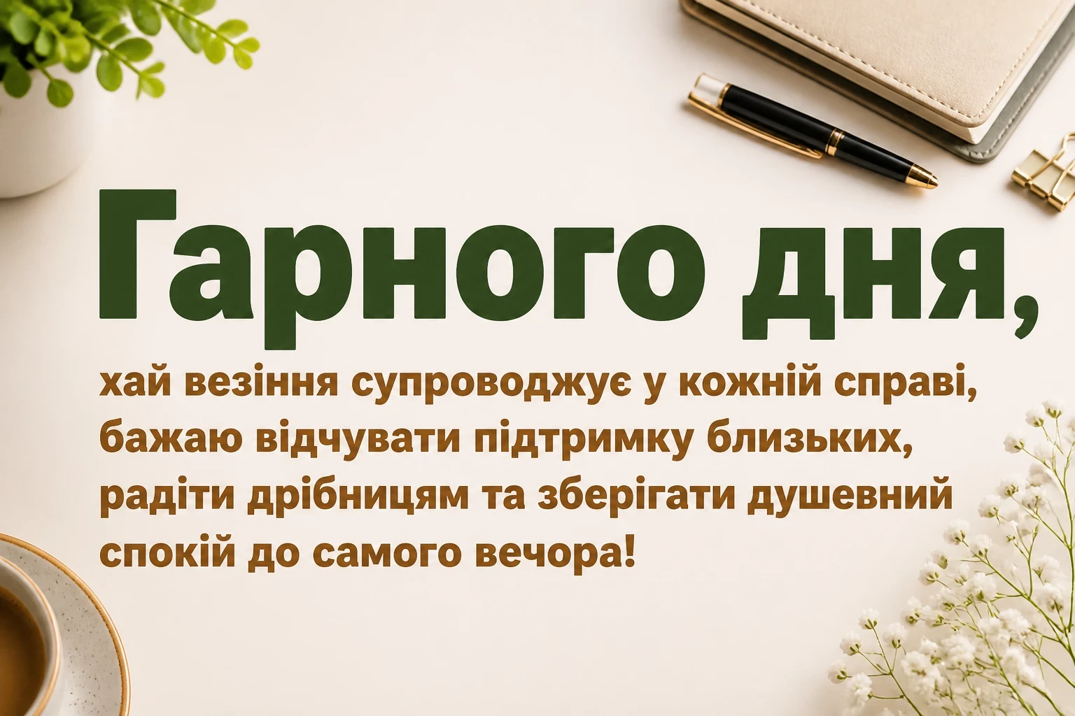 листівки, привітання на кожен день